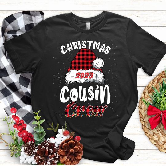 Discover Funny Cousin Crew Christmas ,Cousin Sweater Men Women T-Shirt