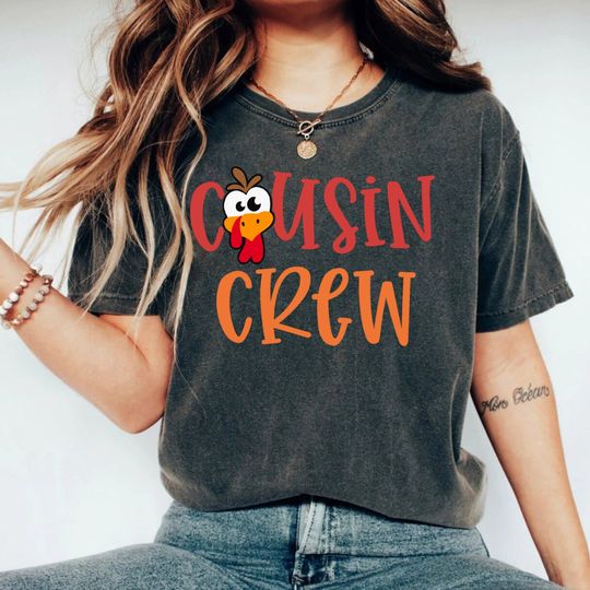 Discover Cousin Crew Thanksgiving shirt, Matching Thanksgiving Shirt