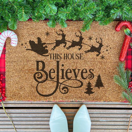 Discover Christmas Doormat, Christmas home