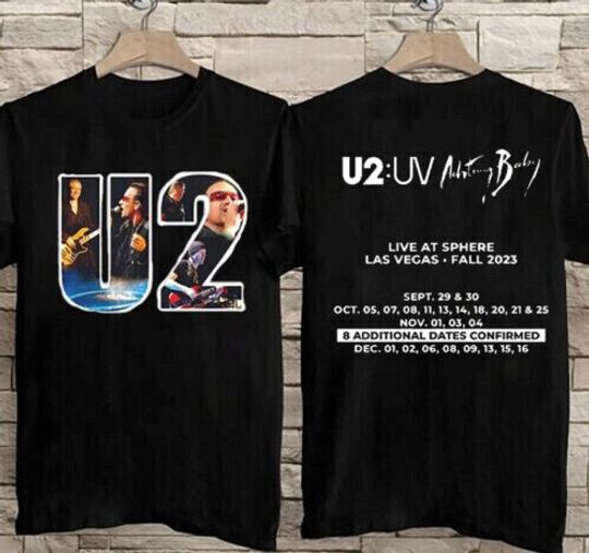 Discover U2 Band Achtung Baby Live At Sphere Tour 2023 Shirt