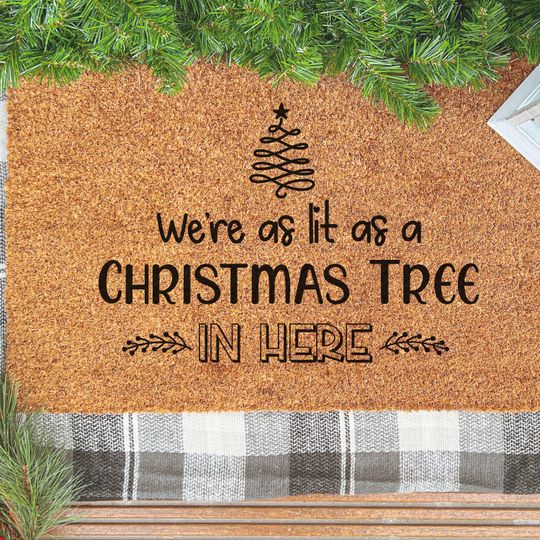 Discover Christmas Doormat, Christmas home decor