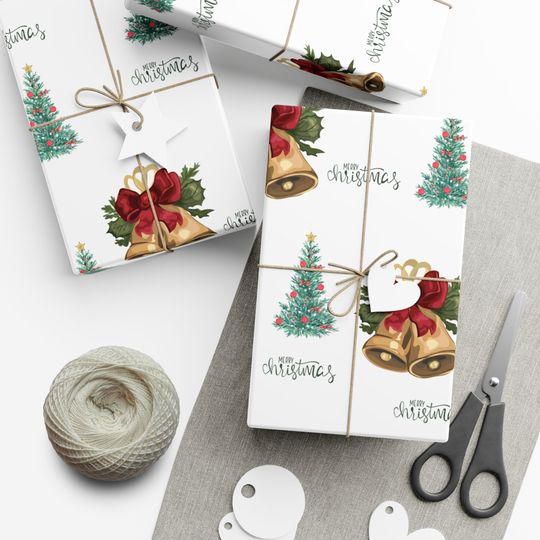 Discover Christmas gift wrap, merry Christmas wrapping paper