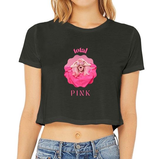 Discover Womens Flowy Cropped Tee Barbie Themed- Gift - Birthday - Movie - Friends - Loved