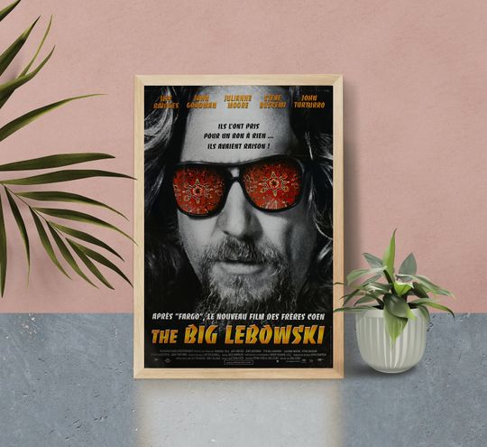 Discover The Big Lebowski Vintage Movie Premium Matte Vertical Poster