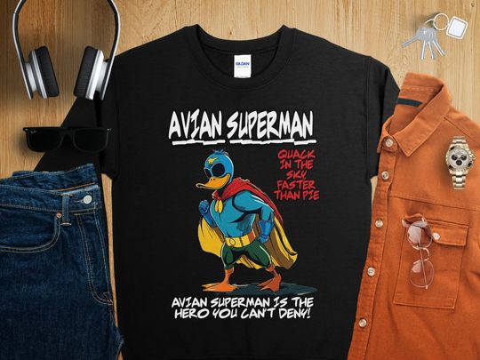 Discover Duck Avian Superman Is The Hero You Can't Deny Funny