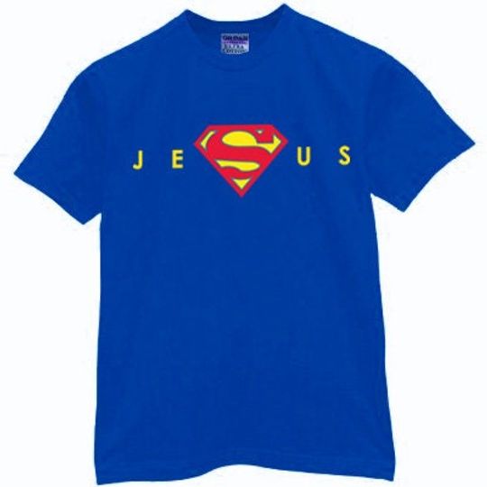 Discover Super Jesus Funny T Shirt New Heros christian texas