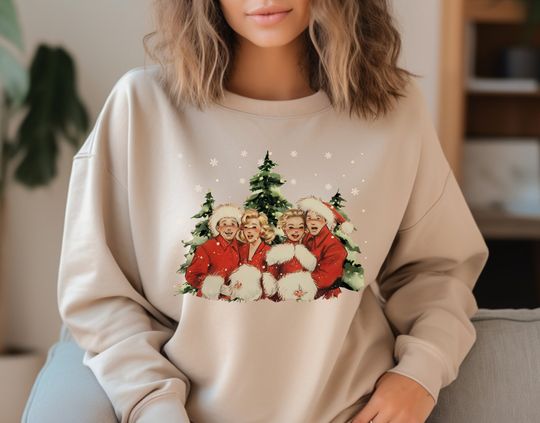 Discover Christmas Movie Sweatshirt, Christmas White Movie 1954 Sweatshirt