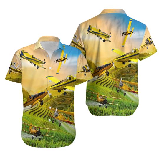Discover Crop Duster In Life Hawaii Shirt