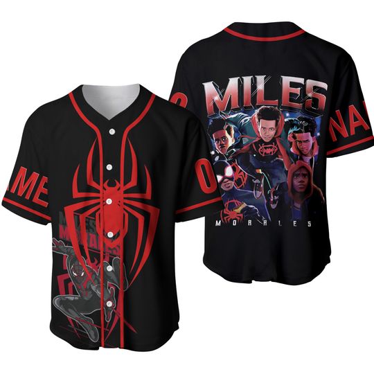 Discover Miles Morales Shirt, Miles Morales Jersey Shirt