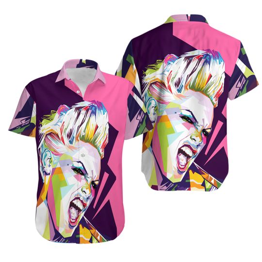 Discover P!nk Summer Carnival 2023 Hawaiian Shirt