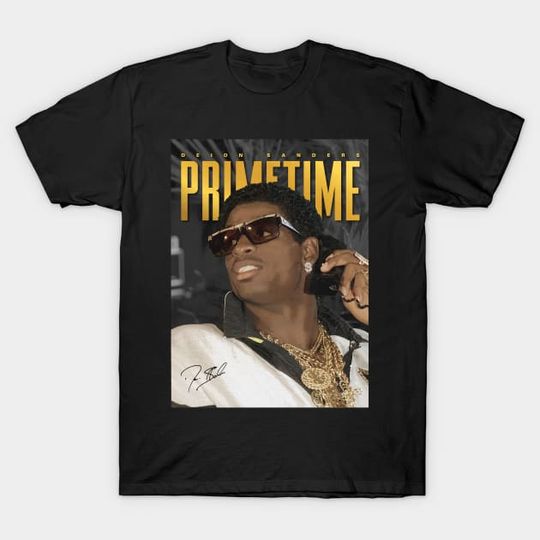 Discover Deion Sanders Primetime - Deion Sanders Primetime - T-Shirt