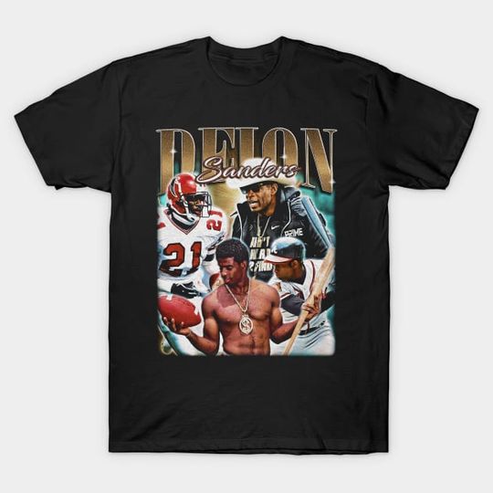 Discover Deion Sanders - Prime Time Sports - football - T-Shirt