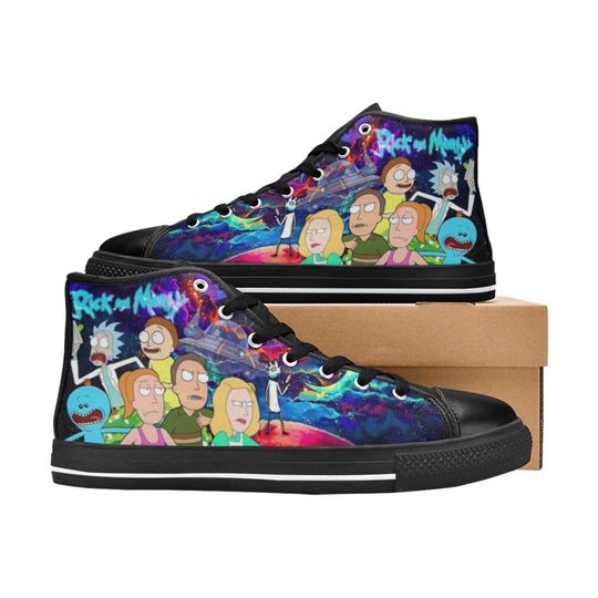 Discover Rick and Rickandmorty High Top Sneakers
