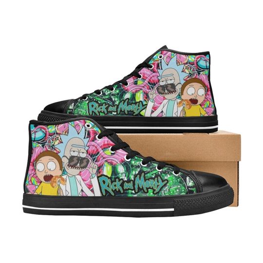 Discover Rick and Rickandmorty High Top Sneakers