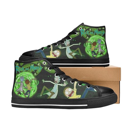 Discover Rick and Rickandmorty High Top Sneakers