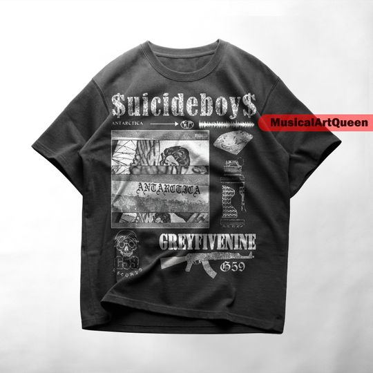 Discover Suicideboys Shirt, Suicideboys Antartica Tshirt