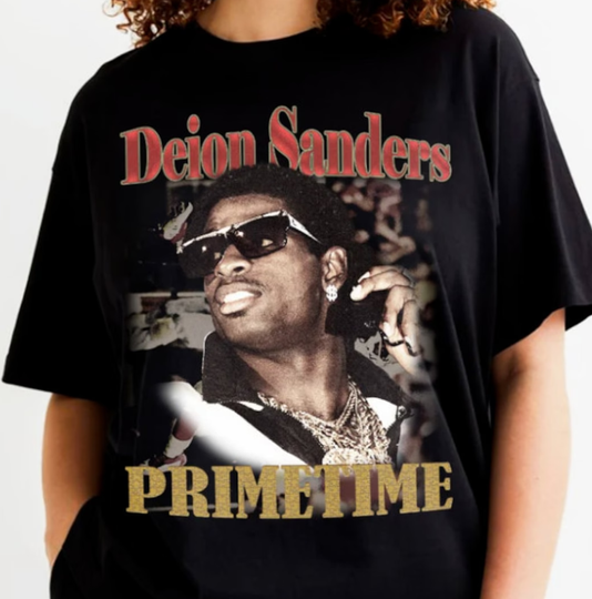 Discover Deion Sanders Vintage Primetime T-Shirt