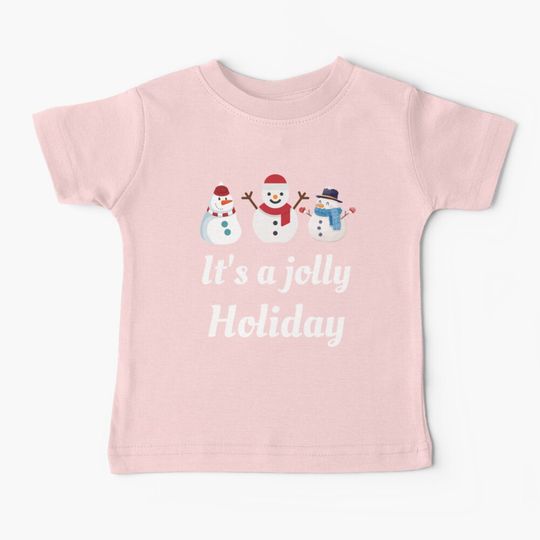 Discover It's A Jolly Holiday Baby T-Shirt