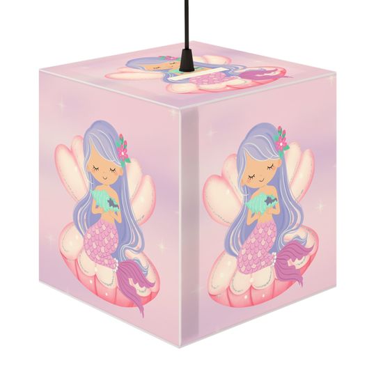 Discover Mermaid Light Cube Lamp