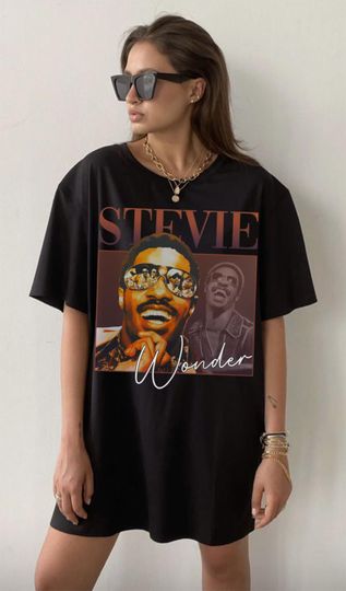 Discover Stevie Wonder Vintage Unisex Shirt stevie wonder Shirt