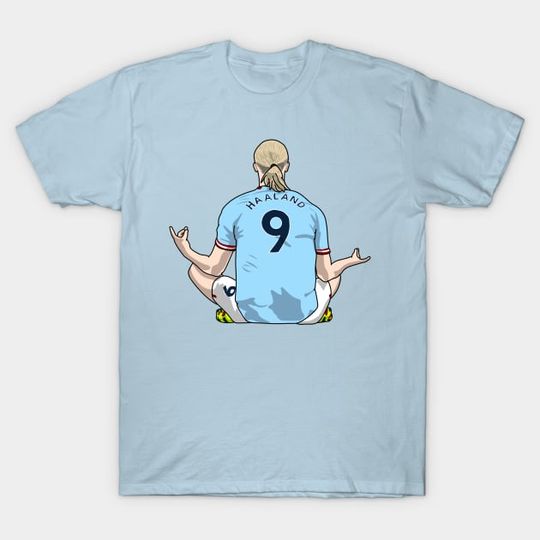 Discover The meditation haaland - Erling Haaland - T-Shirt