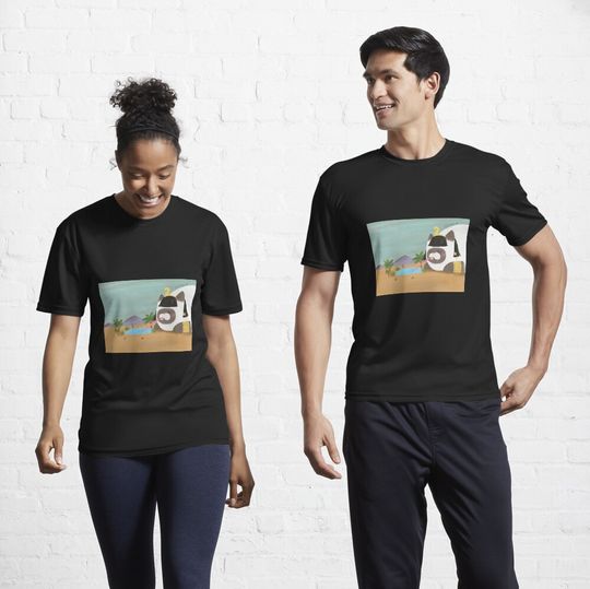 Discover Oasis has a bite! DdamnyangPatra is here Active T-Shirt