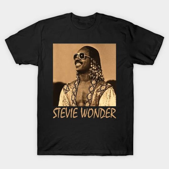 Discover Stevie Wonder 80s - Stevie Wonder - T-Shirt