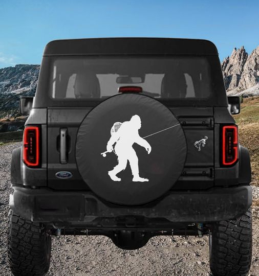 Discover Spare Tire Cover Sasquatch Fly Fishing
