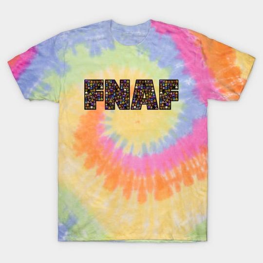 Discover FNAF Five Nights at Freddy's Tie Dye T-Shirt