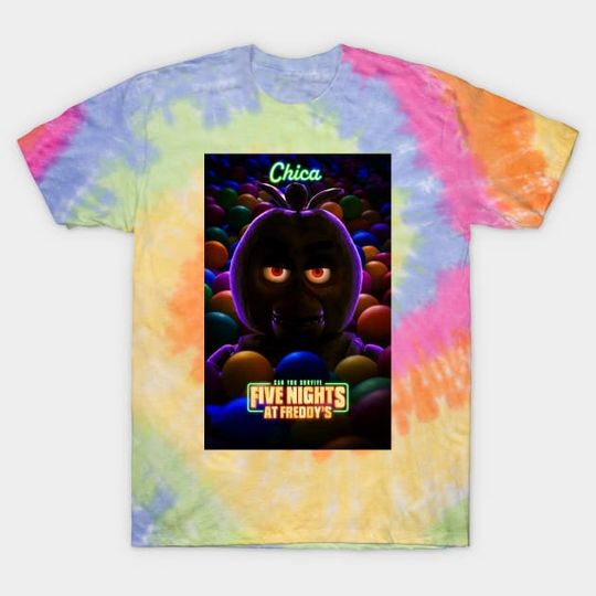 Discover FNAF Five Nights at Freddy's Tie Dye T-Shirt