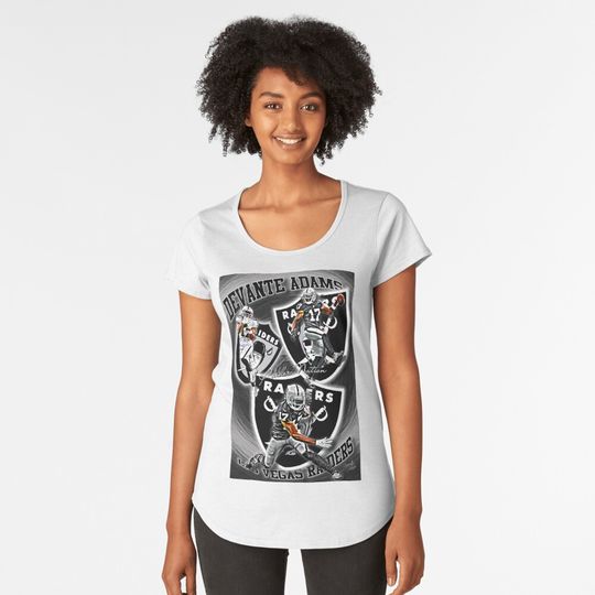 Discover Davante Adams "Triple Play" D-1 Shirt Premium Scoop T-Shirt