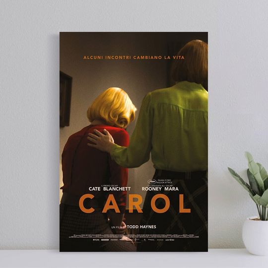 Discover Cate Blanchett Rooney Mara Carol Movie Premium Matte Vertical Poster