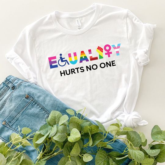 Discover Equality Hurts No One Shirt, Black Lives Matter, Pride Shirt, LGBT Shirt