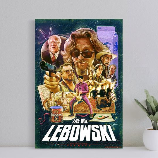 Discover The Big Lebowski Movie Premium Matte Vertical Poster