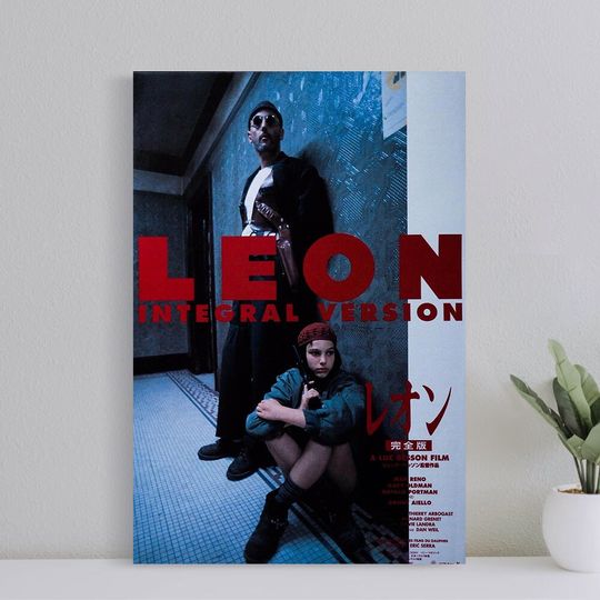 Discover Leon The Professional Japanese Movie Premium Matte Vertical Poster