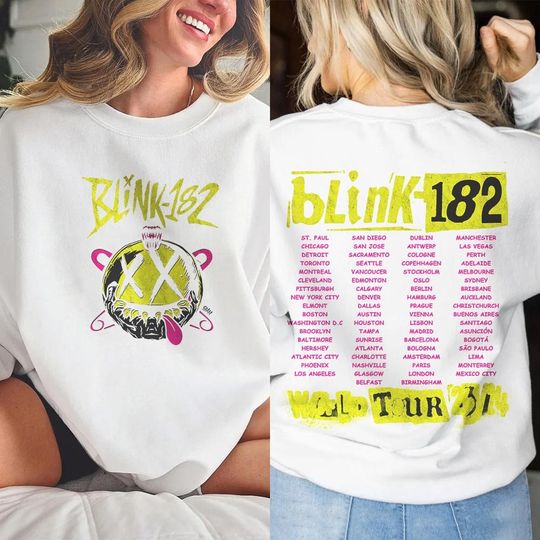 Discover B182 World Tour 2023 2024 Tour Music  Sweatshirt