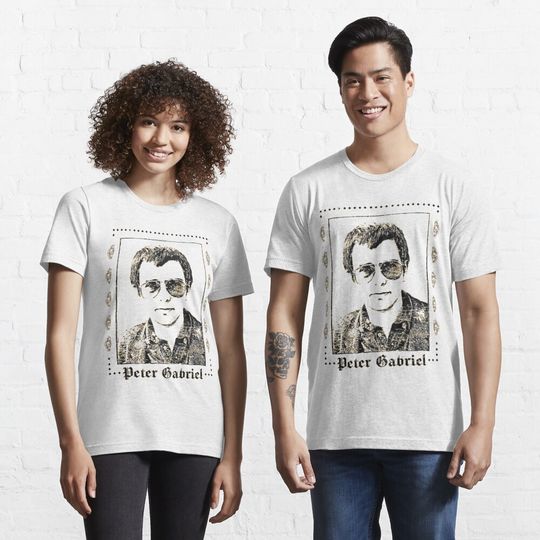 Discover Peter Gabriel 80s Aesthetic Fan Art  T-Shirt