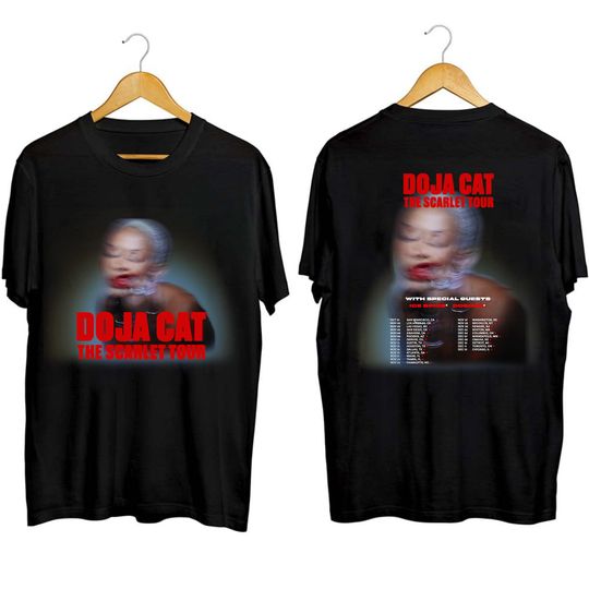 Discover Doja Cat The Scarlet Tour 2023 Shirt, Doja Cat Shirt Gift