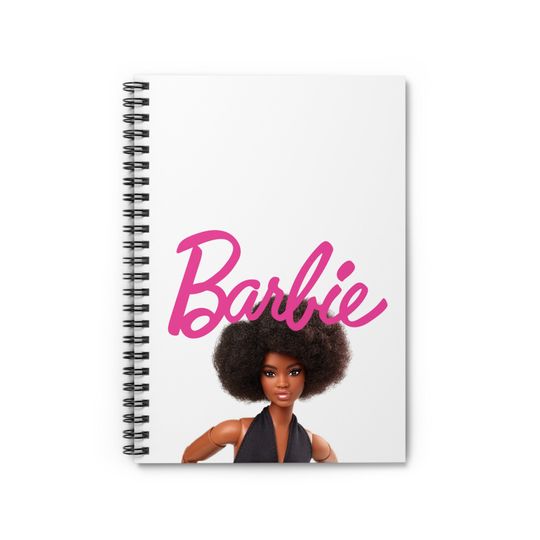 Discover Spiral Barbie Notebook - Ruled Line