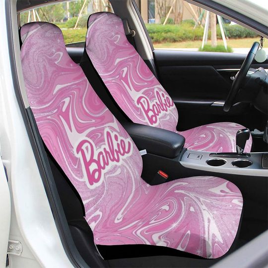 Discover Pink Gilt Fashion Car Seat Cover Set - Cute Interior Decoration
