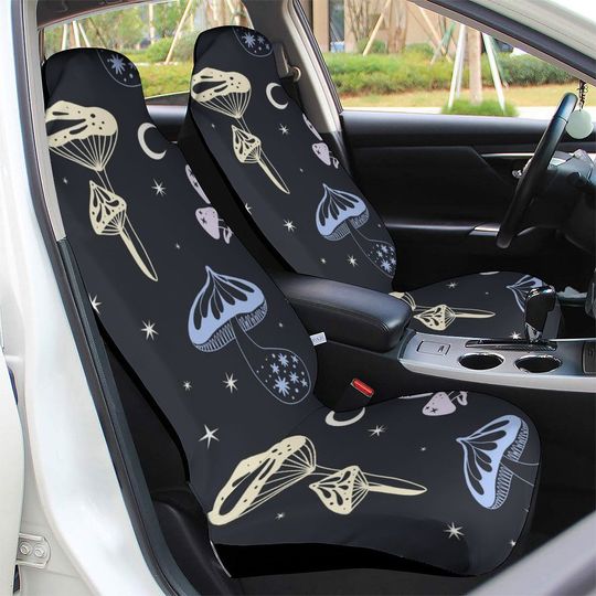 Discover Mushroom black car seat cover,  car accessories and decoration