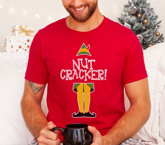 Discover Nutcracker funny Elf Christmas t-shirt For Dad or Mo