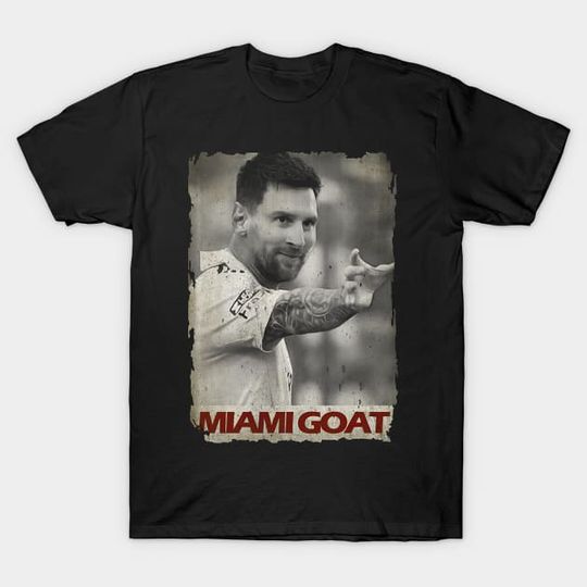 Discover Lionel Messi Goat T-Shirt