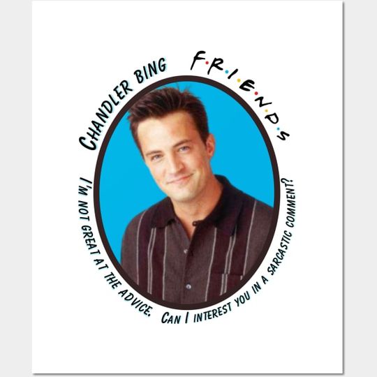 Discover Matthew Perry Friends Poster