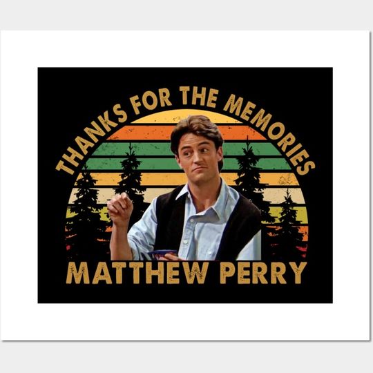 Discover Matthew Perry Friends Poster