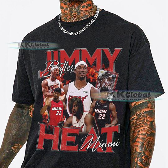 Discover Vintage 90s Graphic Style Jimmy Butler T-Shirt