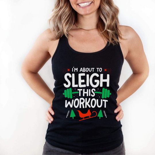 Discover Christmas Workout Tank Tops