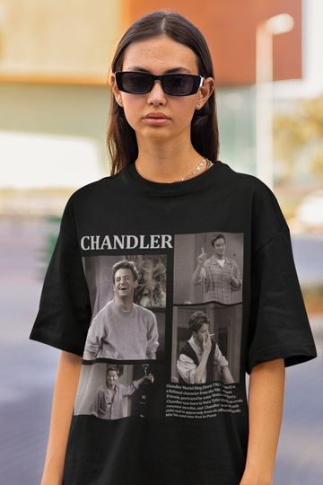 Discover Chandler Bing Vintage Tshirt,Matthew Perry Tee,Gift for man