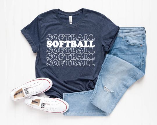Discover Cute and Funny Softball T-Shirts