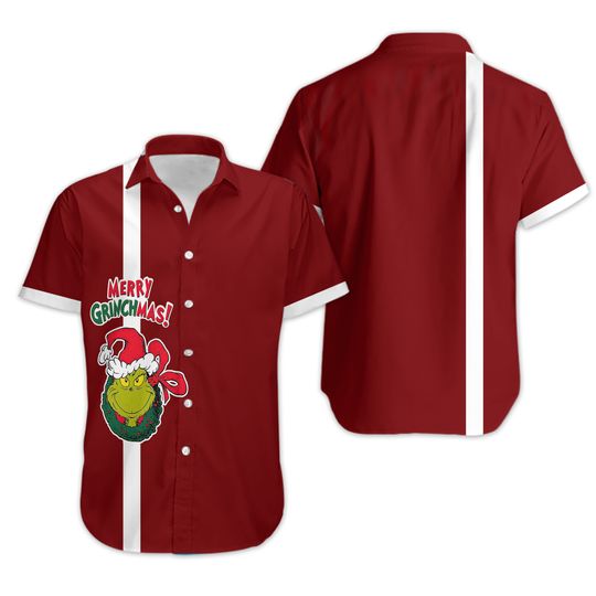 Discover Merry Grin Xmas Hawaii Shirt